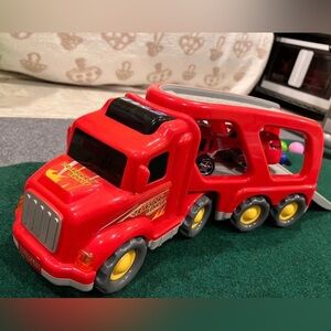 Large truck with 2 smaller vehicles included